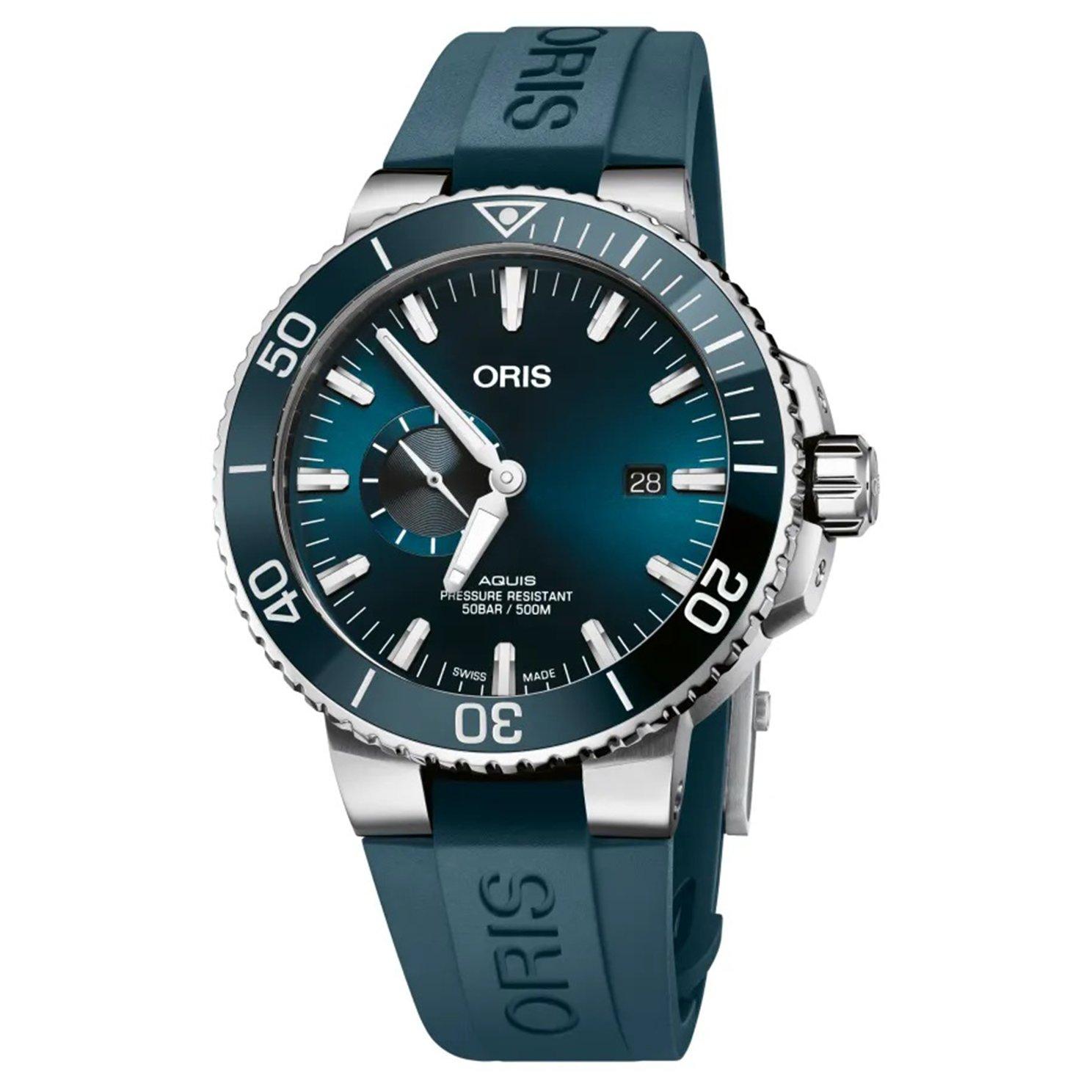 Oris Aquis Stainless Steel Automatic Watch 01 743 7733 4155 07 4